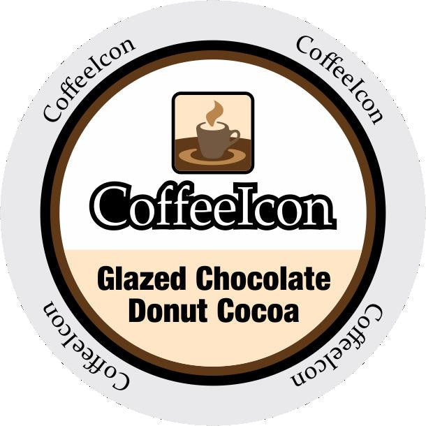 Glazed Chocolate Donut Hot Cocoa Single Serve -24ct